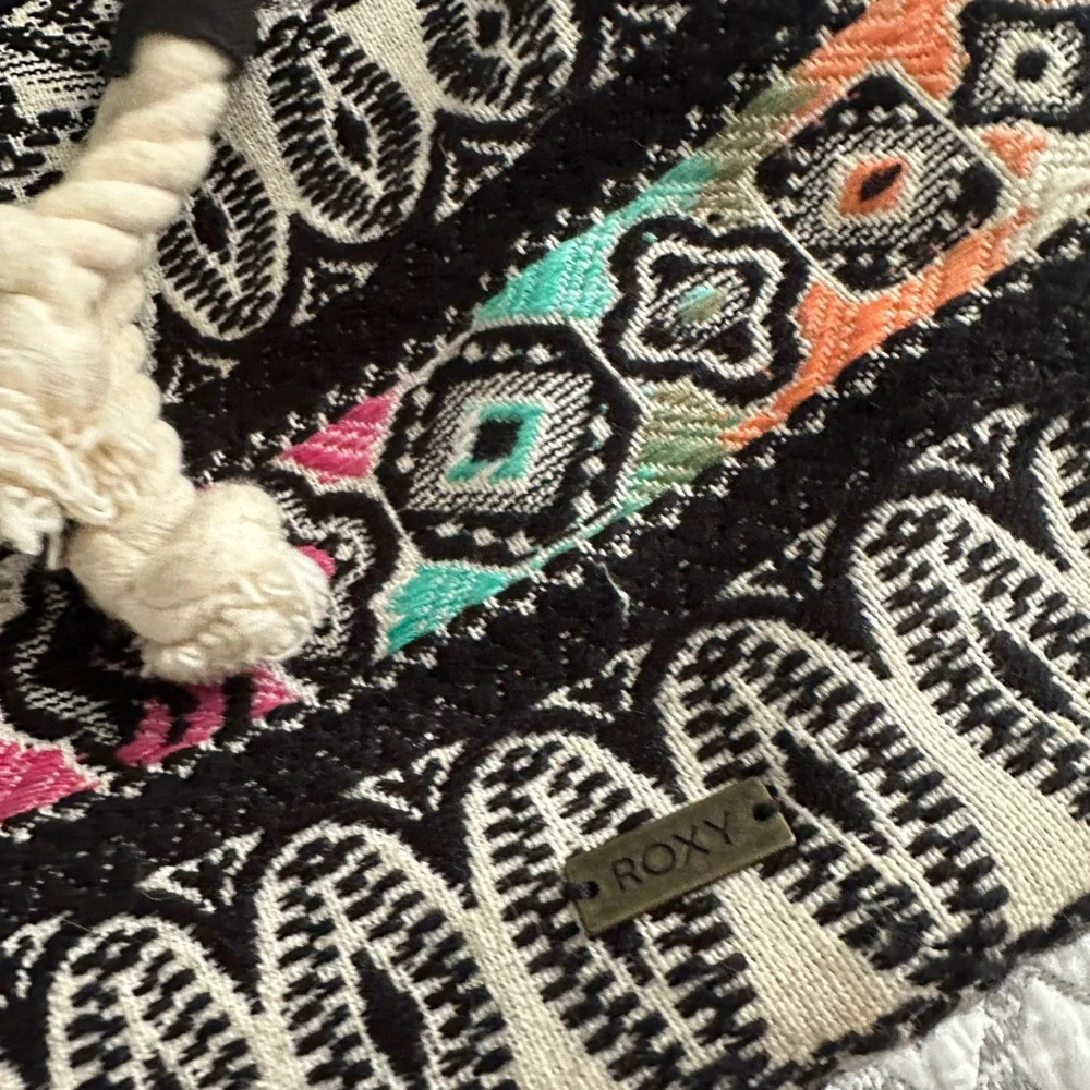 Roxy Multicolor Patterned Backpack - Picture 3 of 3